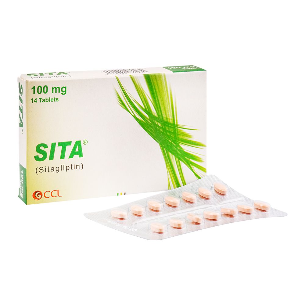 CCL Pharmaceuticals Sita Tablet, 100mg, 14-Pack product image - Bolanclinic
