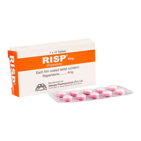 Adamjee Pharmaceuticals Risp Tablet, 4mg, 10-Pack product image - Bolanclinic