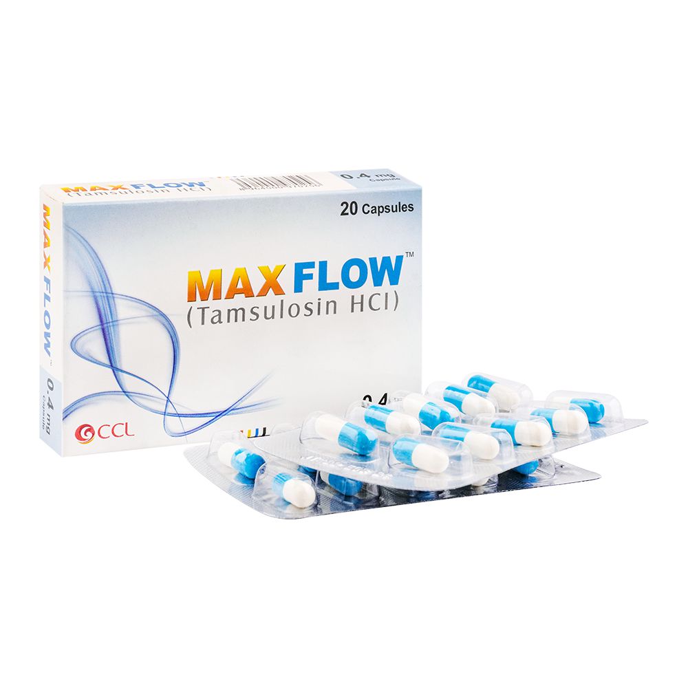 CCL Pharmaceuticals Max Flow Capsule, 0.4mg, 20-Pack product image - Bolanclinic