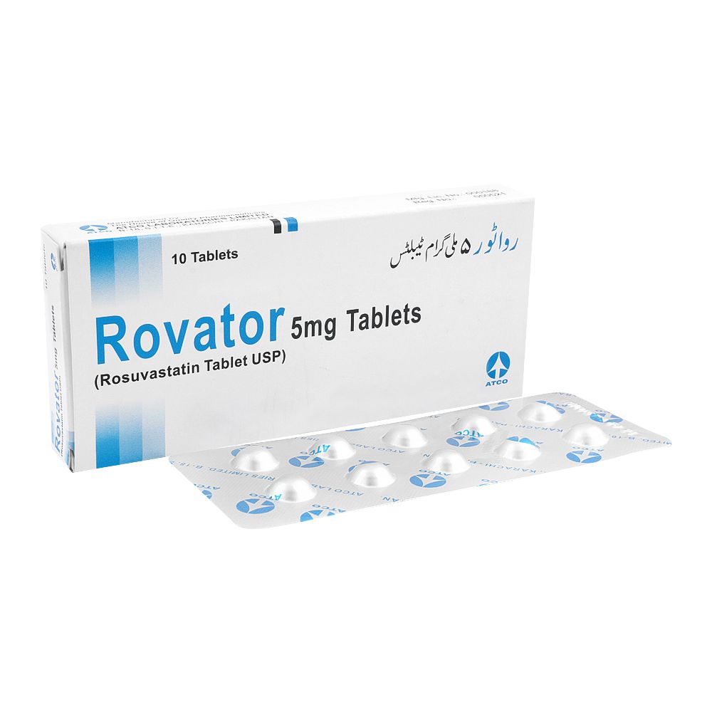 ATCO Laboratories Rovator Tablet, 5mg, 10-Pack product image - Bolanclinic