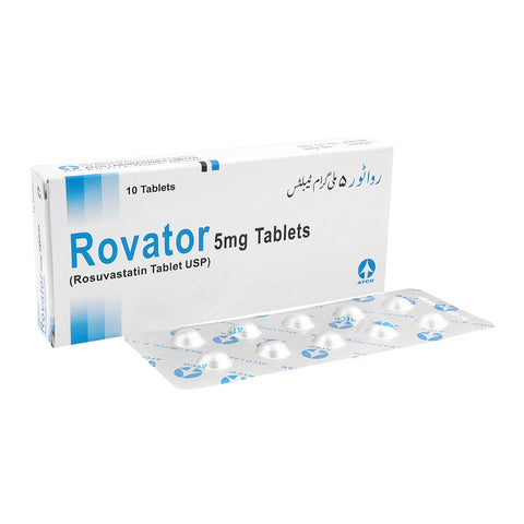 ATCO Laboratories Rovator Tablet, 5mg, 10-Pack product image - Bolanclinic