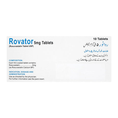 ATCO Laboratories Rovator Tablet, 5mg, 10-Pack product image 2 - Bolanclinic