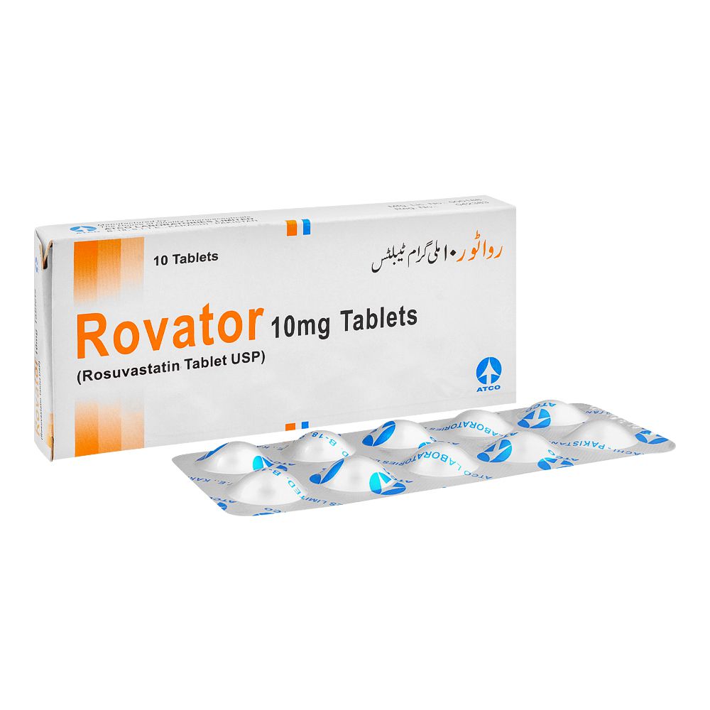 ATCO Laboratories Rovator Tablet, 10mg, 10-Pack product image - Bolanclinic