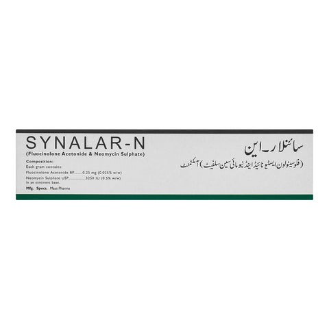 Mass Pharma Synalar-N Ointment, 30g product image 2 - Bolanclinic