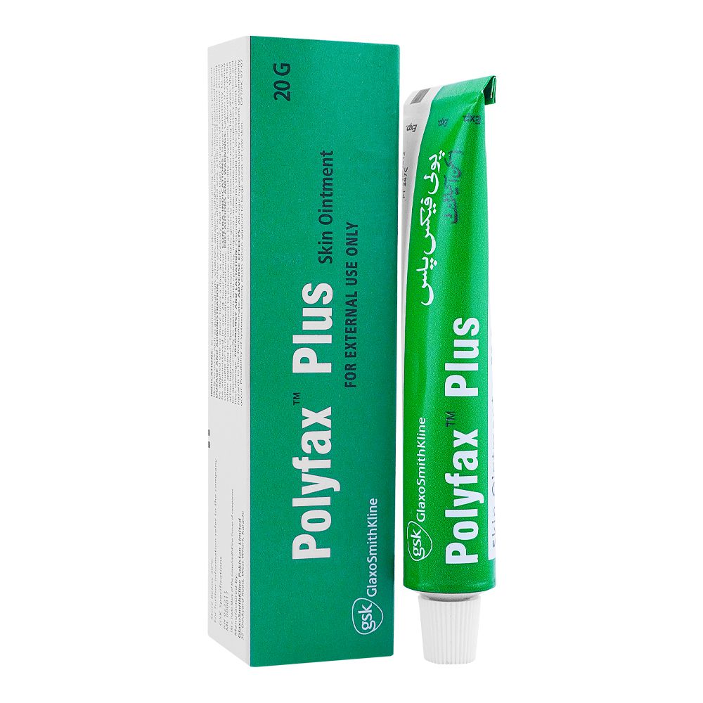GSK Polyfax Plus Skin Ointment, 20g product image - Bolanclinic