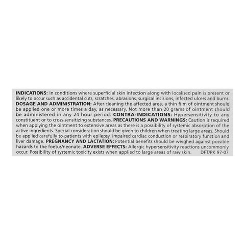 GSK Polyfax Plus Skin Ointment, 20g product image 4 - Bolanclinic