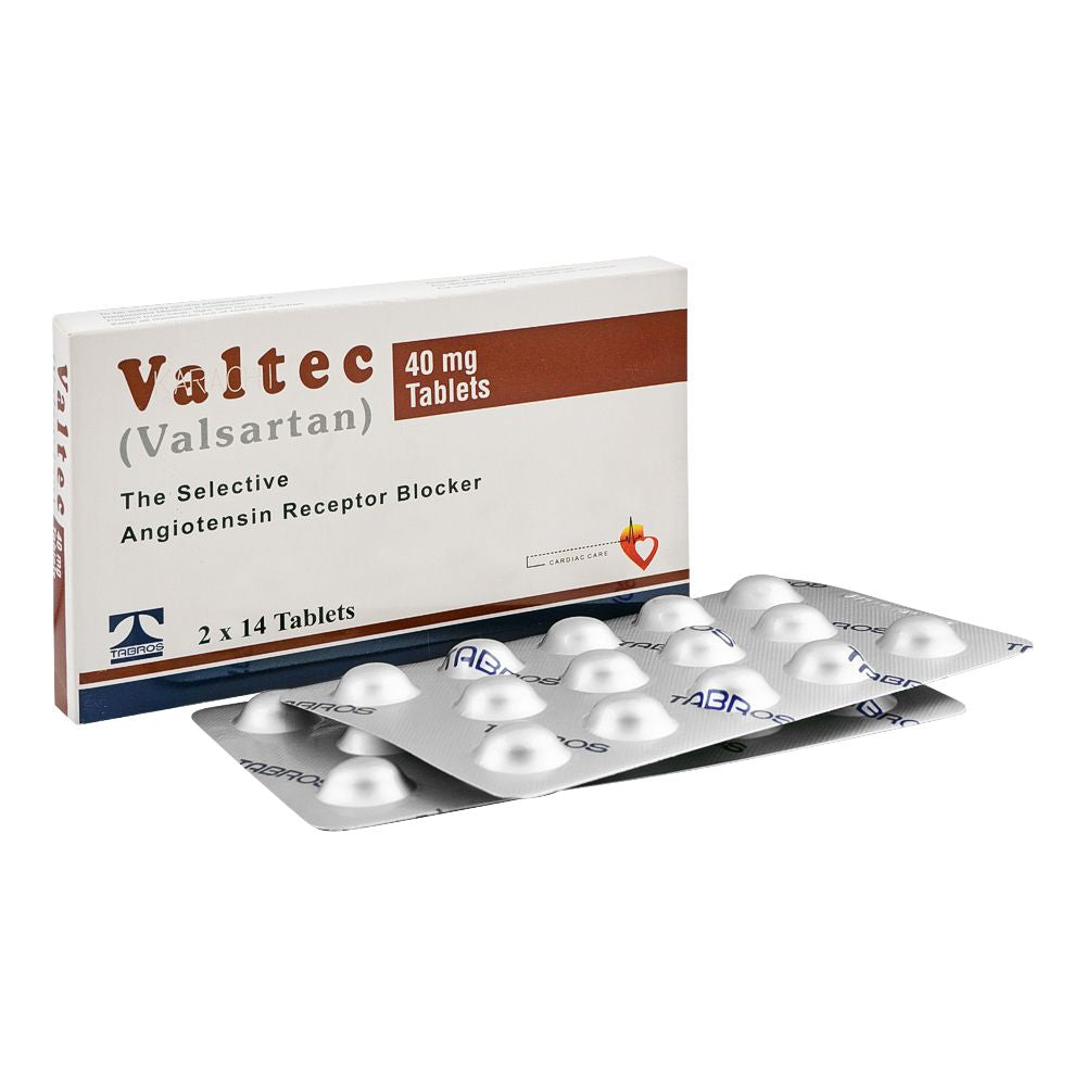 Tabros Pharma Valtec Tablet, 40mg, 28-Pack product image - Bolanclinic