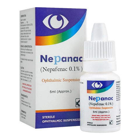 Kobec Pharma Nepanac Eye Drops, 5ml product image - Bolanclinic