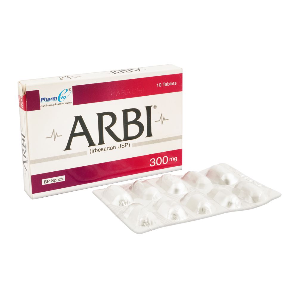 PharmEvo Arbi Tablet, 300mg, 10-Pack product image - Bolanclinic