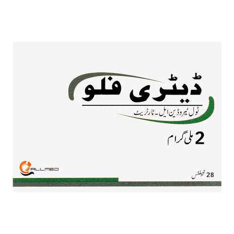 Allmed Laboratories Detriflow Tablet, 2mg, 28-Pack product image 2 - Bolanclinic