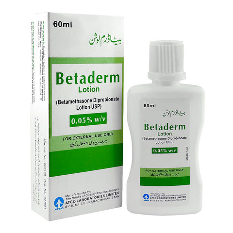 ATCO Laboratories Betaderm Lotion, 60ml product image - Bolanclinic