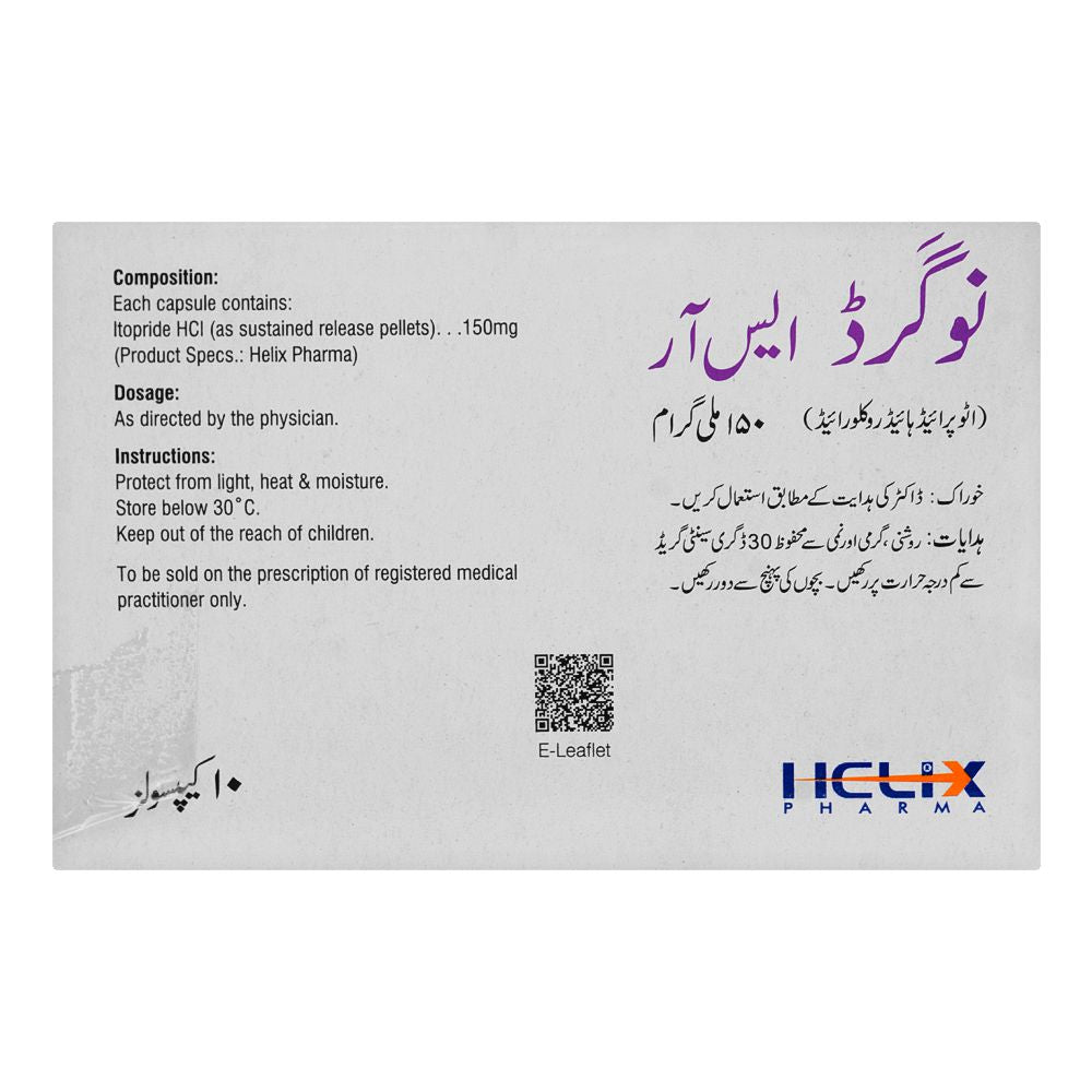 Helix Pharma Nogerd SR Capsule, 150mg, 10-Pack product image 2 - Bolanclinic