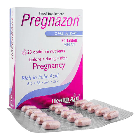 Nutra Zone Healthcare Pregnazone One A Day Tablet, 30-Pack product image - Bolanclinic