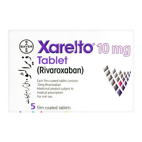Bayer Pharmaceuticals Xarelto Tablet, 10mg, 5-Pack product image 2 - Bolanclinic