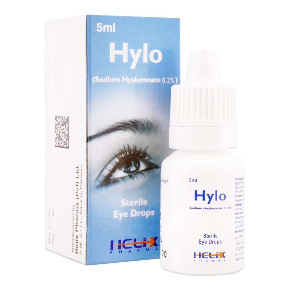 Helix Pharma Hylo Eye Drops, 5ml product image - Bolanclinic
