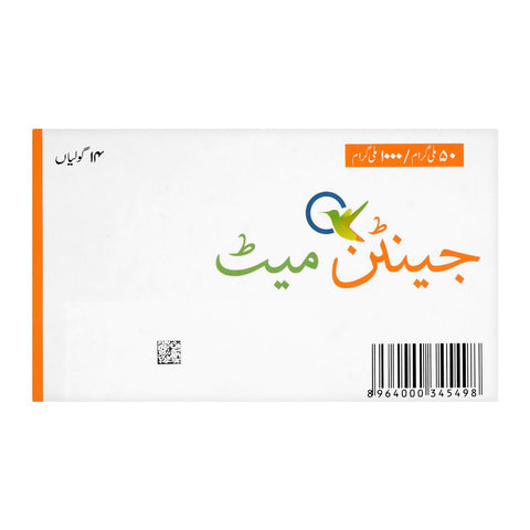 Searle Jentin Met Tablet, 50mg/1000mg, 14-Pack product image 2 - Bolanclinic