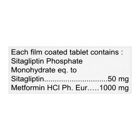 Searle Jentin Met Tablet, 50mg/1000mg, 14-Pack product image 5 - Bolanclinic