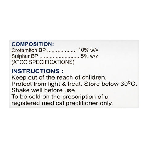 ATCO Laboratories Scabion Forte Lotion, 60ml product image 3 - Bolanclinic