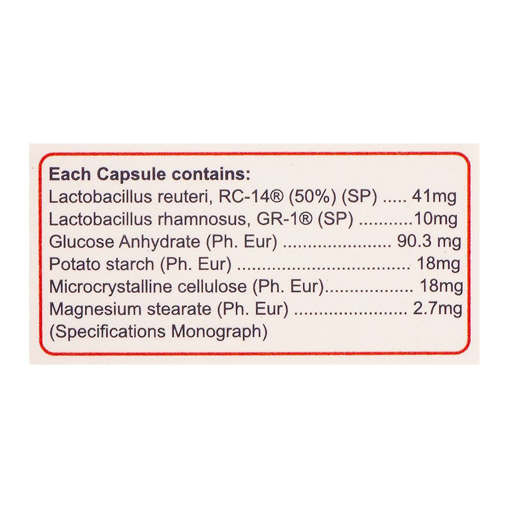 Searle Uflora Probiotic V-Capsules, 10-Pack product image 2 - Bolanclinic