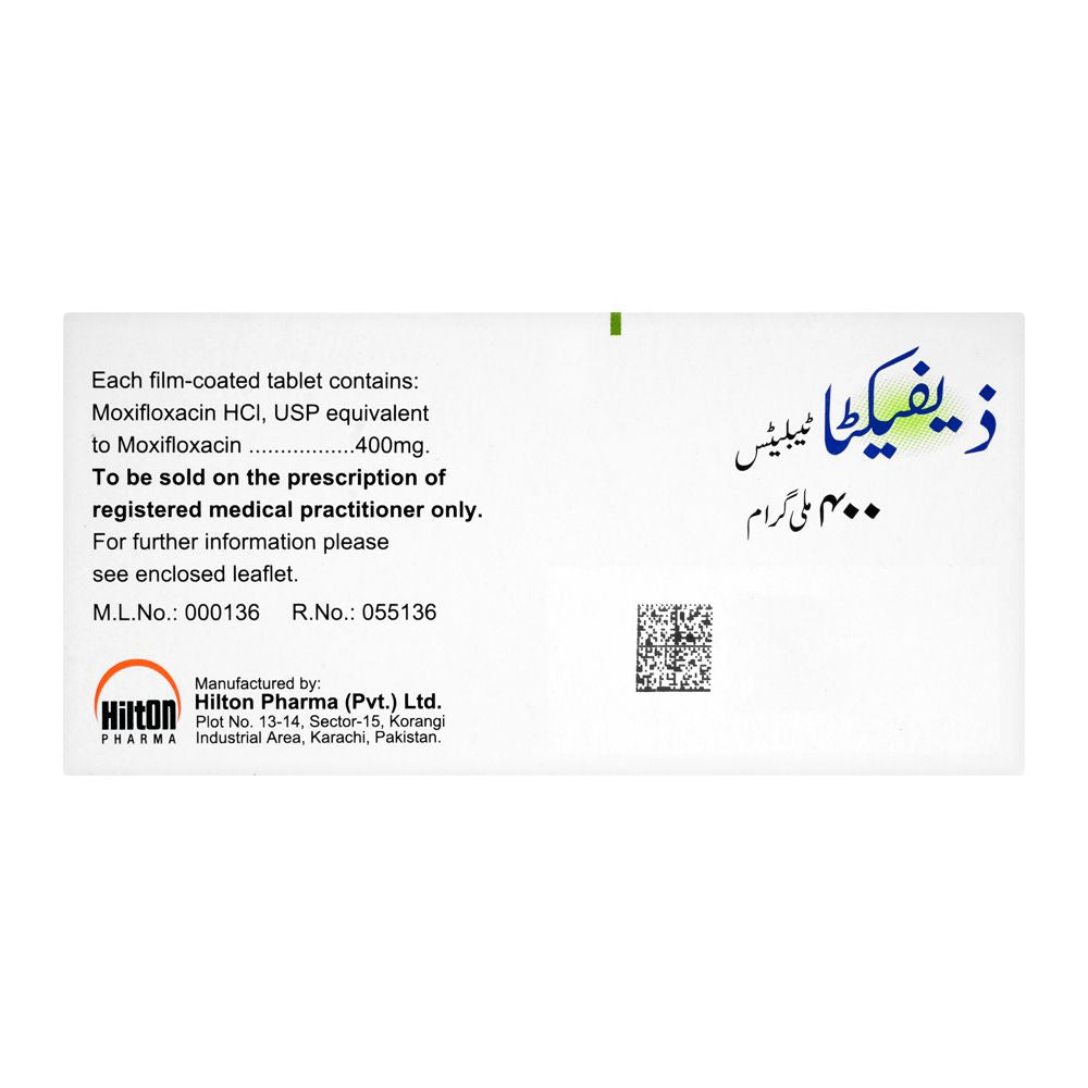 Hilton Pharma Xefecta Tablet, 400mg, 5-Pack product image 2 - Bolanclinic