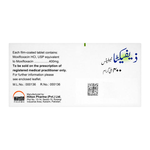 Hilton Pharma Xefecta Tablet, 400mg, 5-Pack product image 2 - Bolanclinic