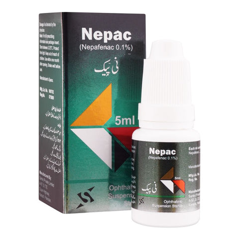 Sante Pharma Nepac Ophthalmic Suspension, 5ml product image - Bolanclinic