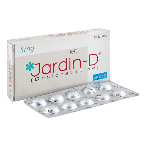 High-Q Pharmaceuticals Jardin-D Tablet, 5mg, 10-Pack product image - Bolanclinic