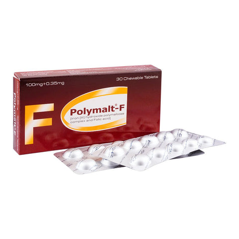 High-Q Pharmaceuticals Polymalt-F Tablet, 100mg+0.35mg, 30-Pack product image - Bolanclinic