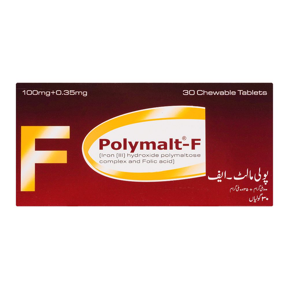 High-Q Pharmaceuticals Polymalt-F Tablet, 100mg+0.35mg, 30-Pack product image 2 - Bolanclinic
