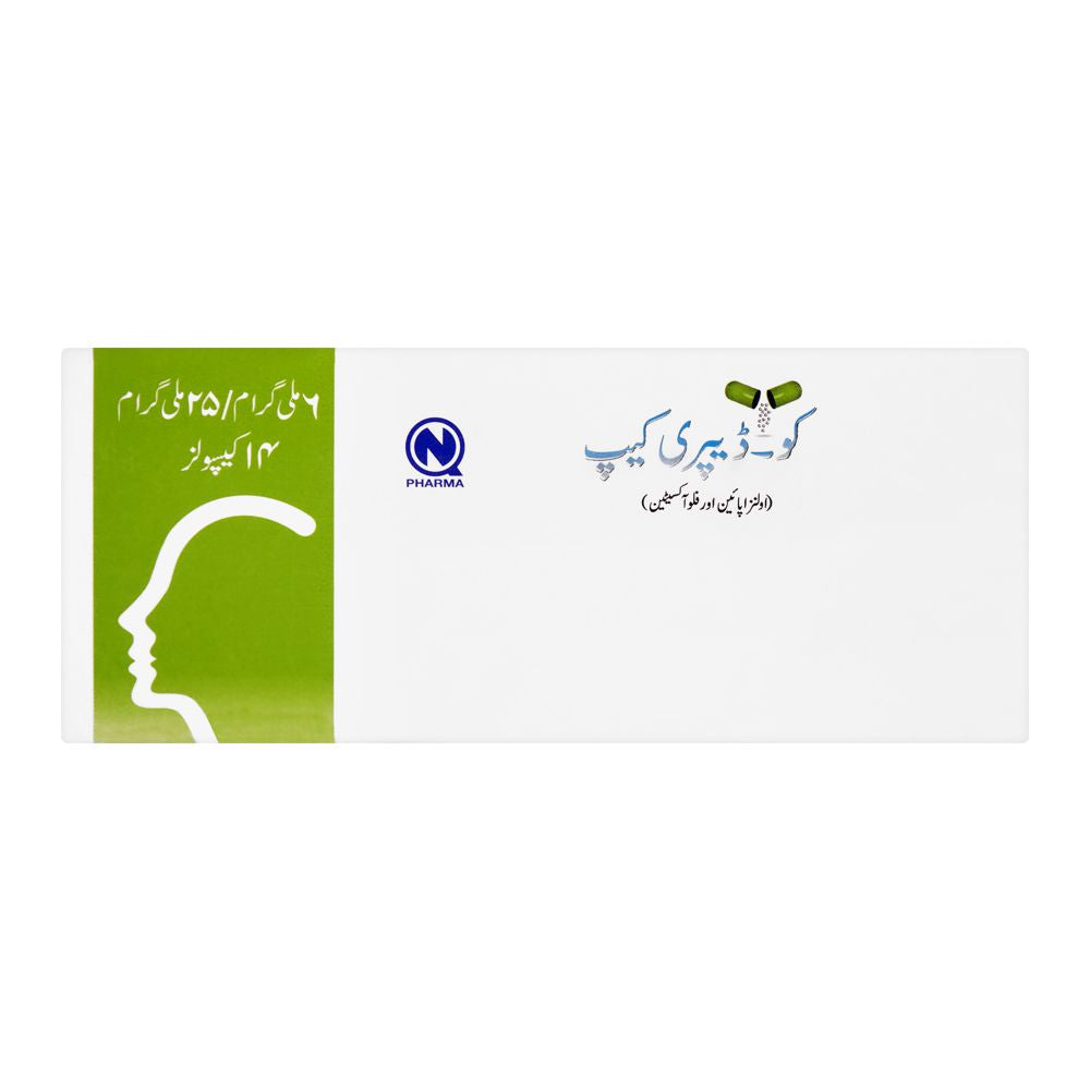 NabiQasim Co-Depricap Capsule, 6mg/25mg, 14-Pack product image 2 - Bolanclinic