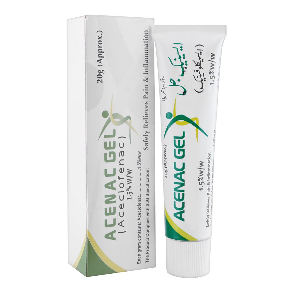 S.J. & G. Acenac Gel, 20g product image - Bolanclinic