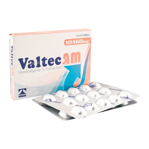Tabros Pharma Valtec-AM Tablet, 10/160mg, 28-Pack product image - Bolanclinic