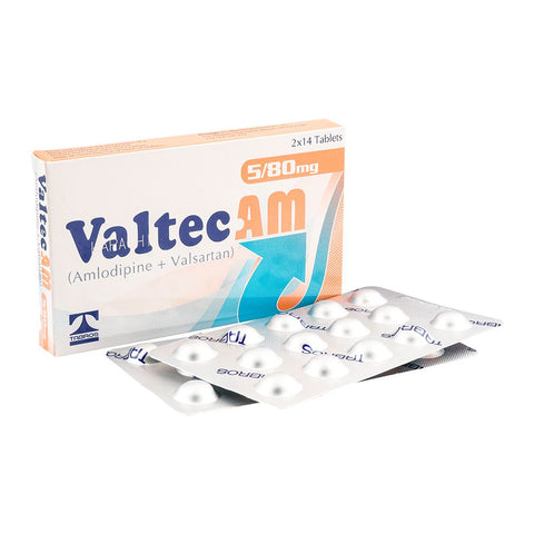 Tabros Pharma Valtec-AM Tablet, 5/80mg, 28-Pack product image - Bolanclinic