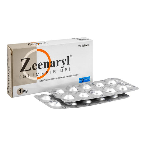 High-Q Pharmaceuticals Zeenaryl Tablet, 1mg, 20-Pack product image - Bolanclinic