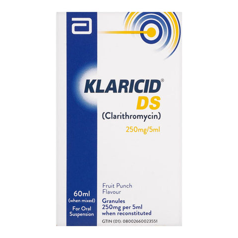 Abbott Klaricid DS Granules, 60ml product image 2 - Bolanclinic