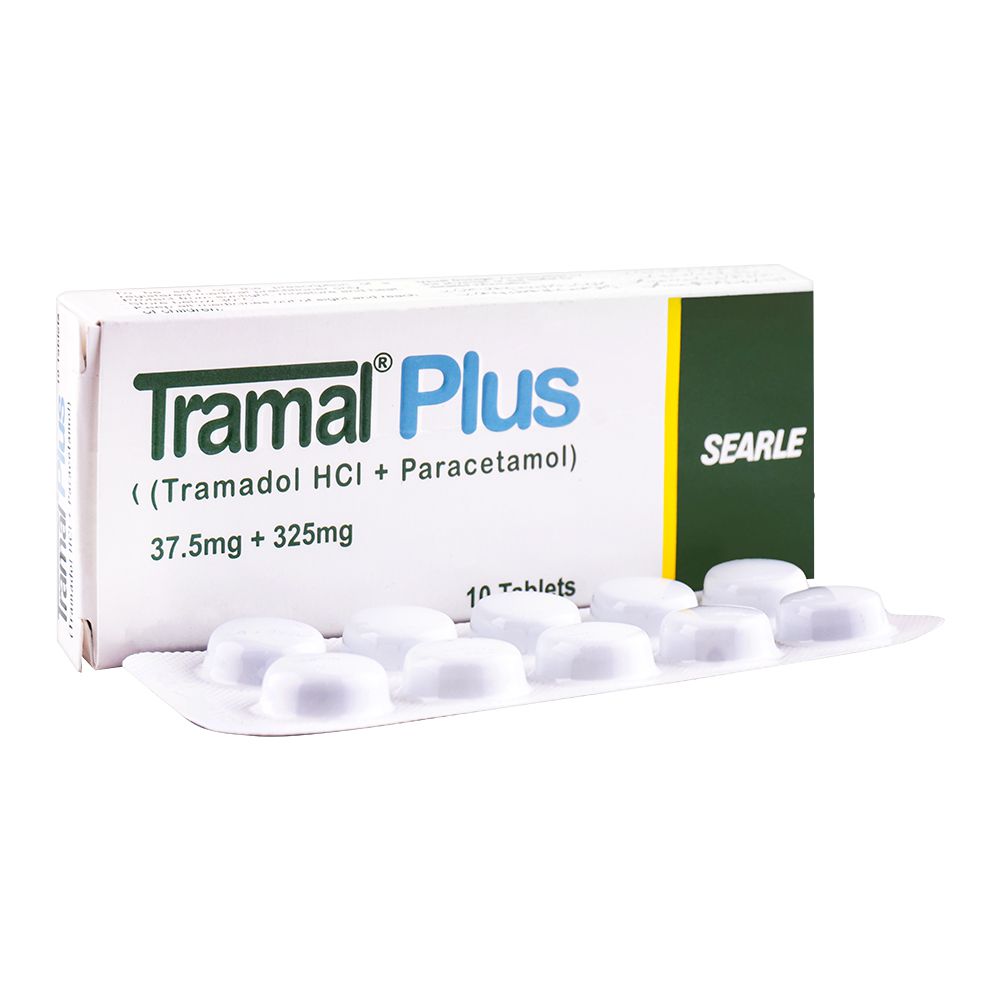 Searle Tramal Plus Tablet, 37.5mg + 325mg, 10-Pack product image - Bolanclinic