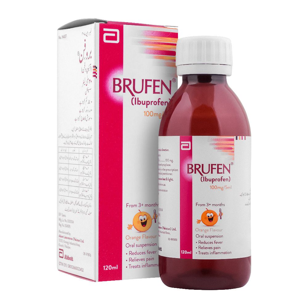 Abbott Brufen Suspension, 120ml product image - Bolanclinic