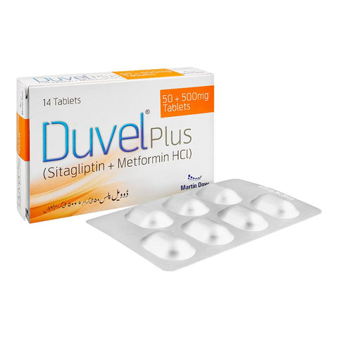 Martin Dow Duvel Plus Tablet, 50+500mg, 14-Pack product image - Bolanclinic