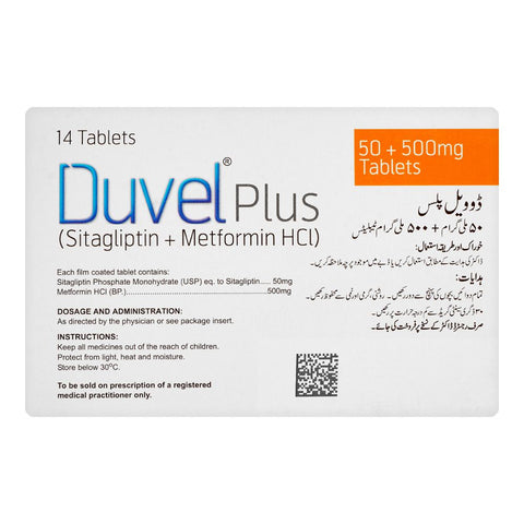 Martin Dow Duvel Plus Tablet, 50+500mg, 14-Pack product image 2 - Bolanclinic