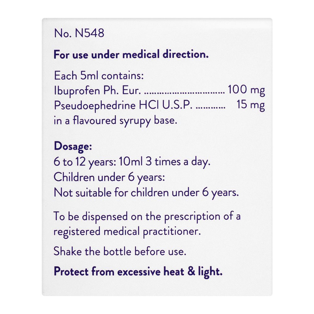 Abbott Arinac Syrup, 120ml product image 3 - Bolanclinic