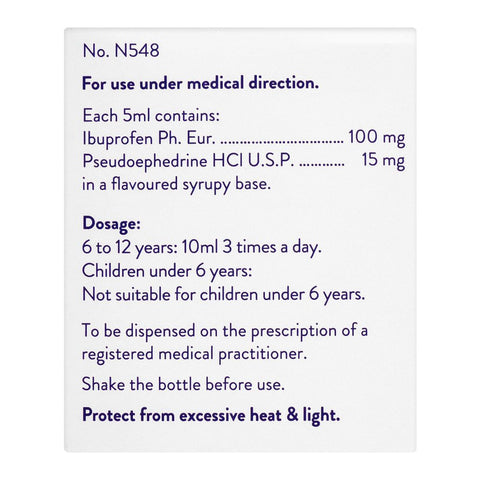Abbott Arinac Syrup, 120ml product image 3 - Bolanclinic