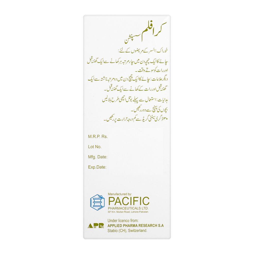 Pacific Pharmaceuticals Crafilm Suspension, 120ml product image 2 - Bolanclinic