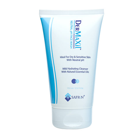 Safrin Skin Care Dermaxil Face Wash, With Neutral pH, For Dry & Sensitive Skin, 150ml product image 2 - Bolanclinic