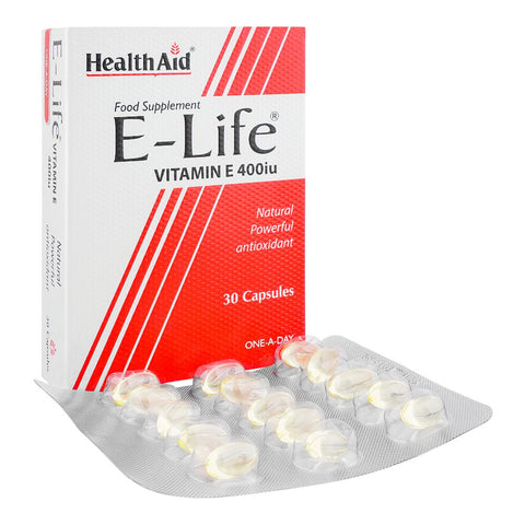 Nutra Zone Healthcare E-Life 400Iu Capsule, 30-Pack product image - Bolanclinic
