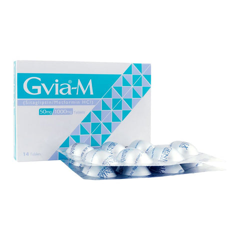 Genix Pharma Gvia-M Tablet, 50mg/1000mg, 14-Pack product image - Bolanclinic