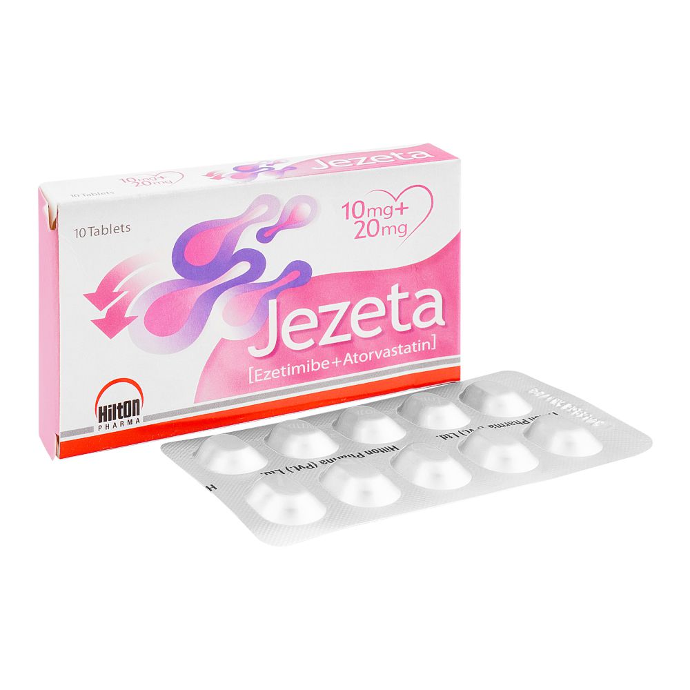 Hilton Pharma Jezeta Tablet, 10mg+20mg, 10-Pack product image - Bolanclinic