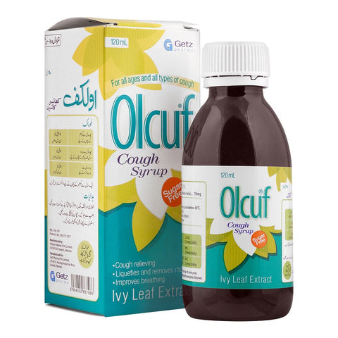 Getz Pharma Olcuf Cough Syrup, 120ml product image 2 - Bolanclinic