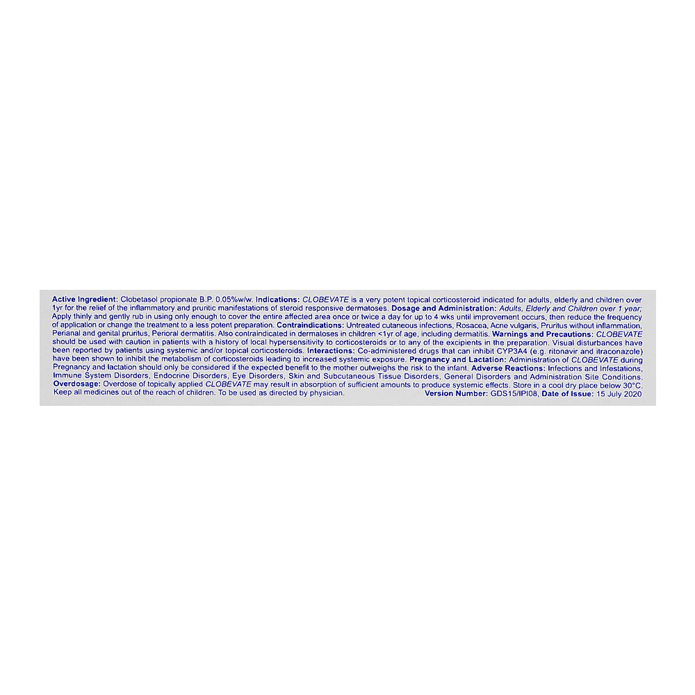 GSK Clobevate Cream, 20g product image 2 - Bolanclinic