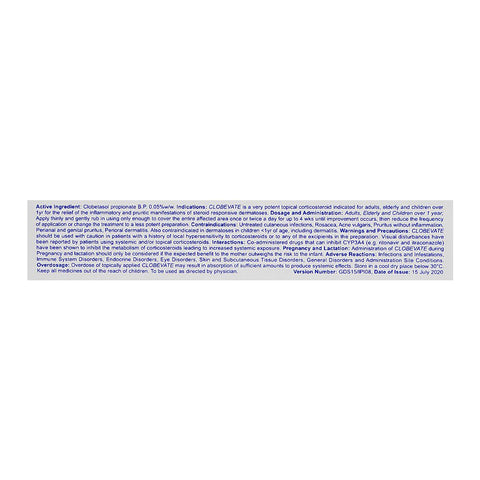 GSK Clobevate Cream, 20g product image 2 - Bolanclinic