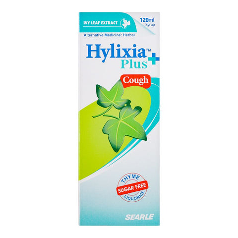 Searle Hylixia+ Plus Cough Syrup, Sugar-Free, 120ml product image 2 - Bolanclinic